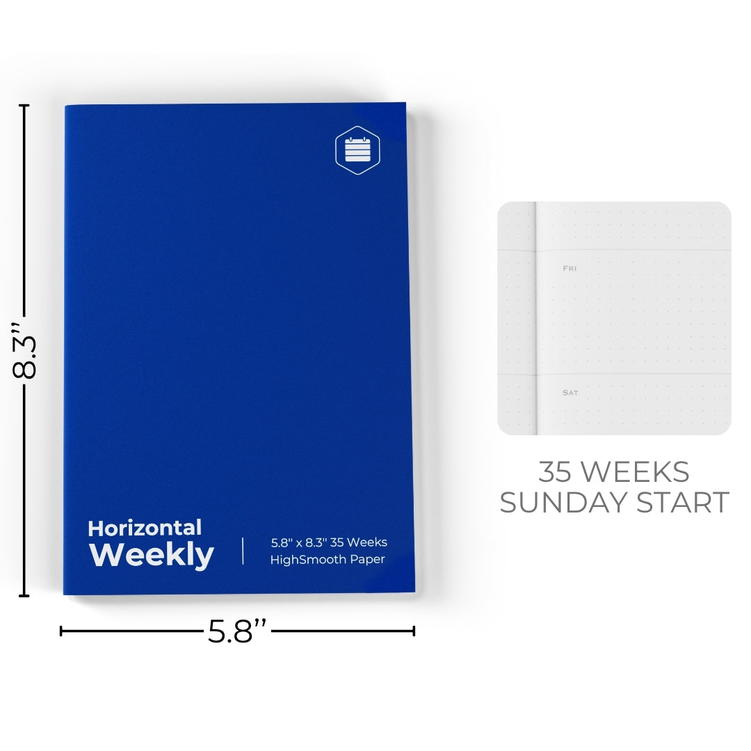 A5 Planner (Weekly Horizontal)