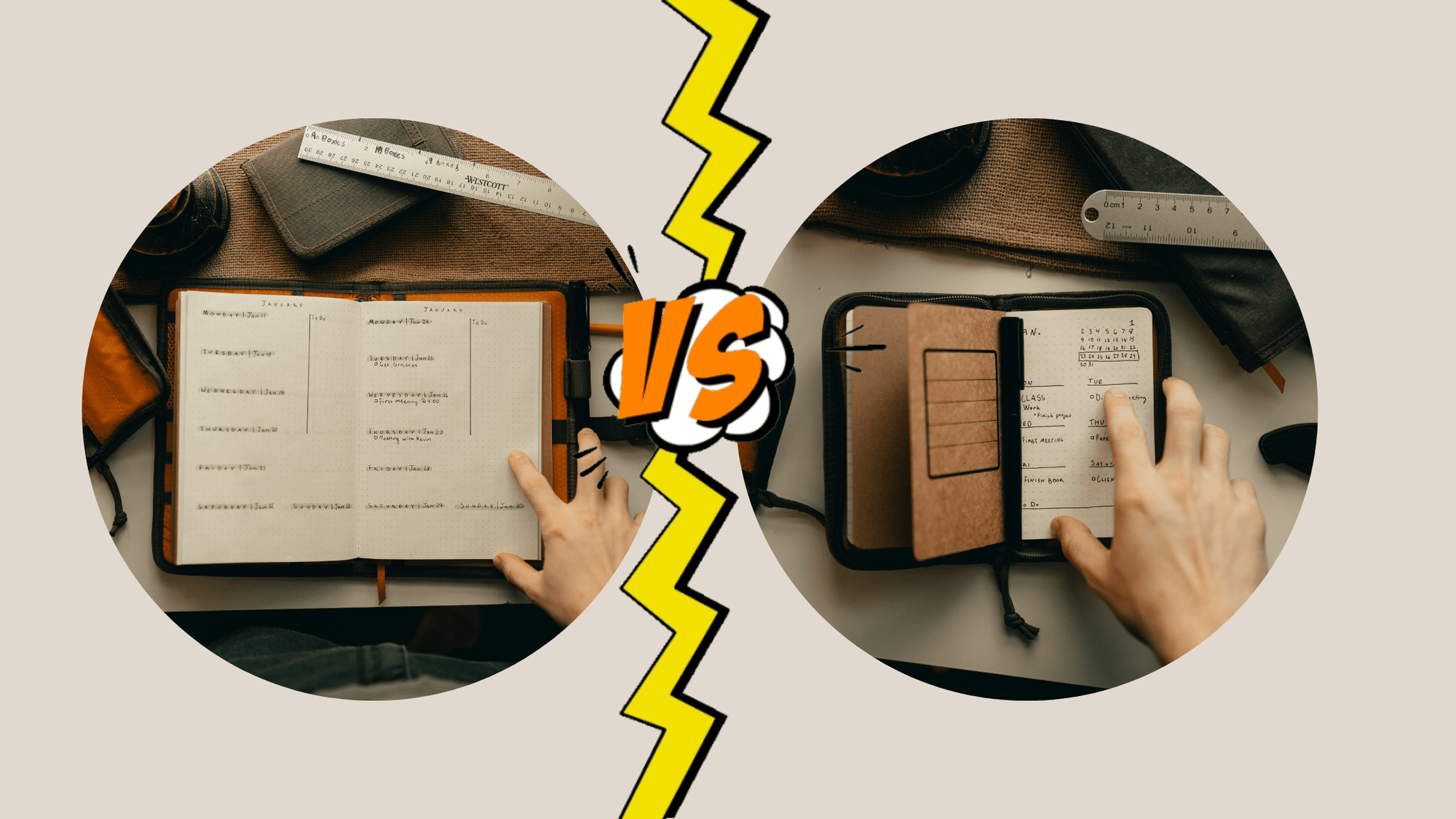 Field Journal vs Pocket Journal - LOCHBY