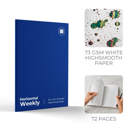 A5 Planner (Weekly Horizontal)