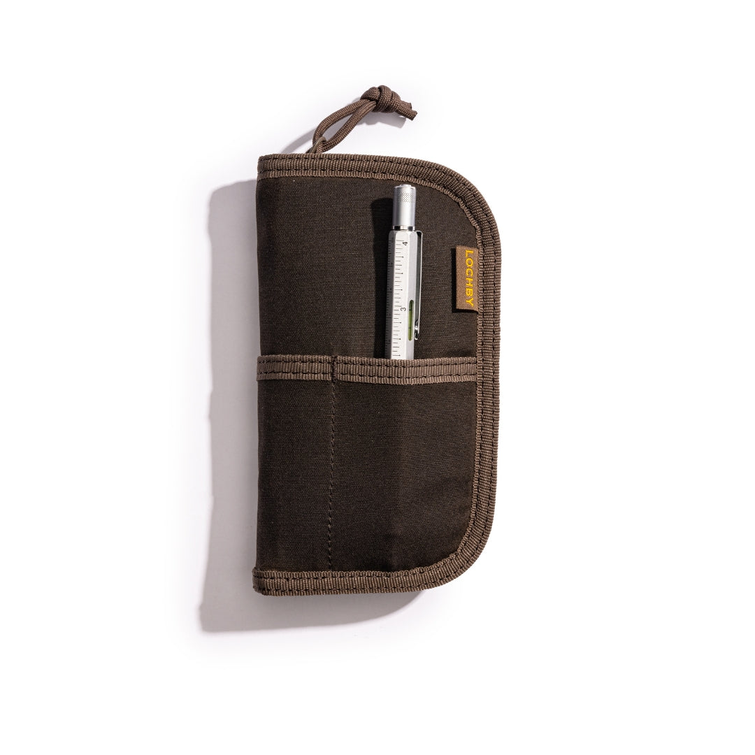 LOCHBY Quattro Pen Pouch V2: Compact Luxury Pen Organizer