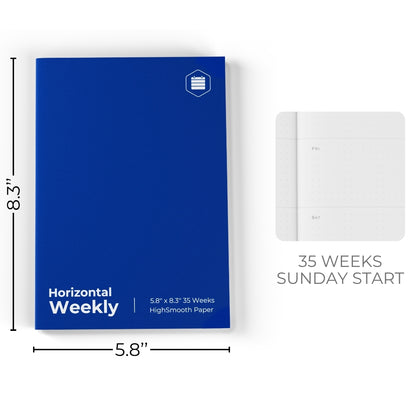 A5 Planner (Weekly Horizontal)