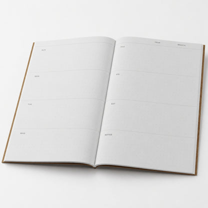 A5 Planner (Weekly Horizontal)