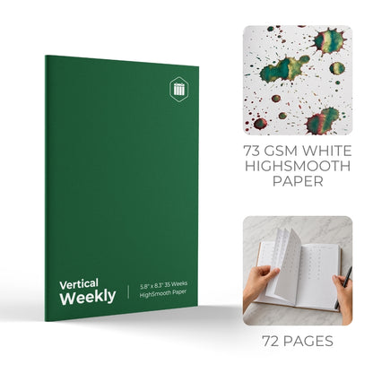 A5 Planner (Weekly Vertical)