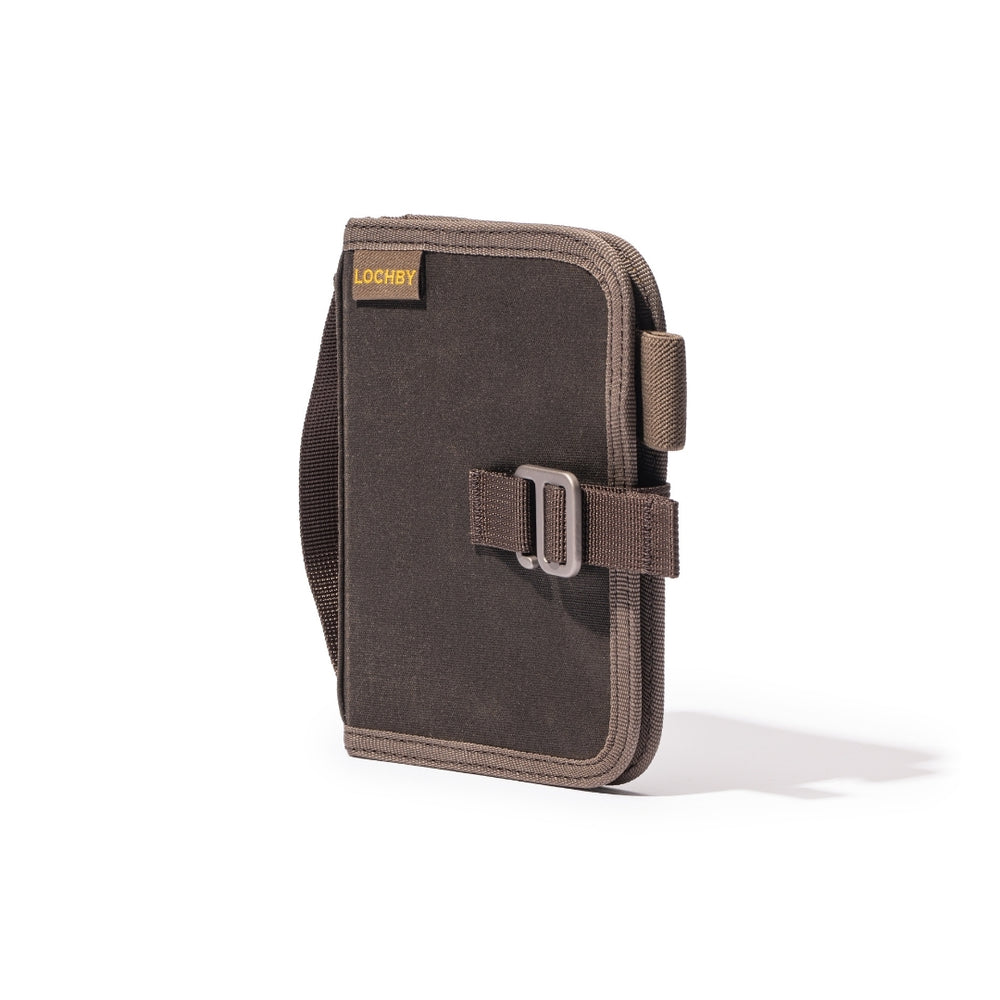 LOCHBY Field Binder A7: Durable Waxed Canvas 6‑Ring Binder