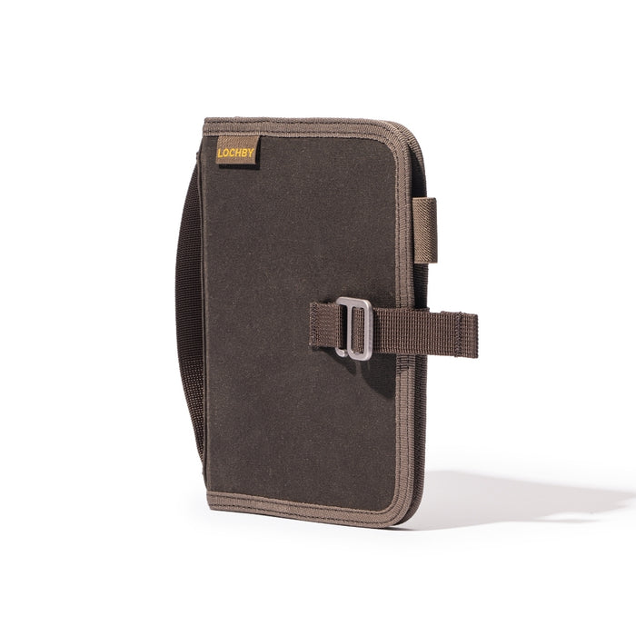 LOCHBY Field Binder A6: Durable Waxed Canvas 6‑Ring Binder