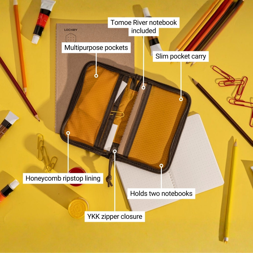 LOCHBY Pocket Journal: Durable, Portable, Fits in Your Back Pocket