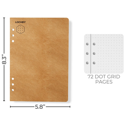 A5 Binder Refills (4-pack)