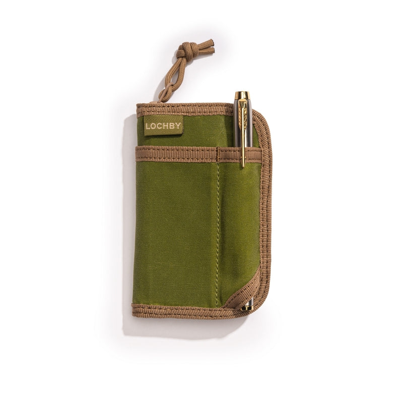 Mini Pocket Journal in Olive