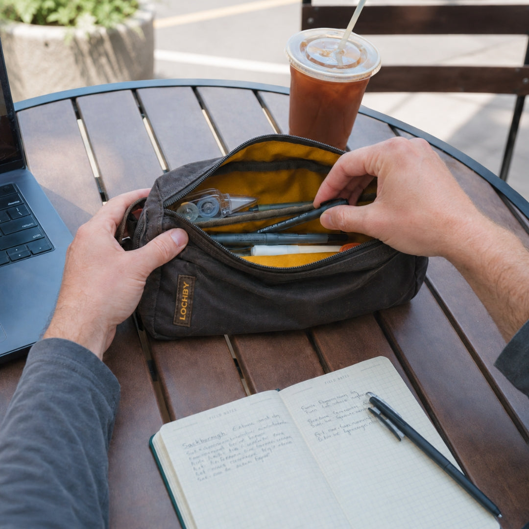 LOCHBY Venture Pouch: Durable Dual-Sided Organizer for Essentials