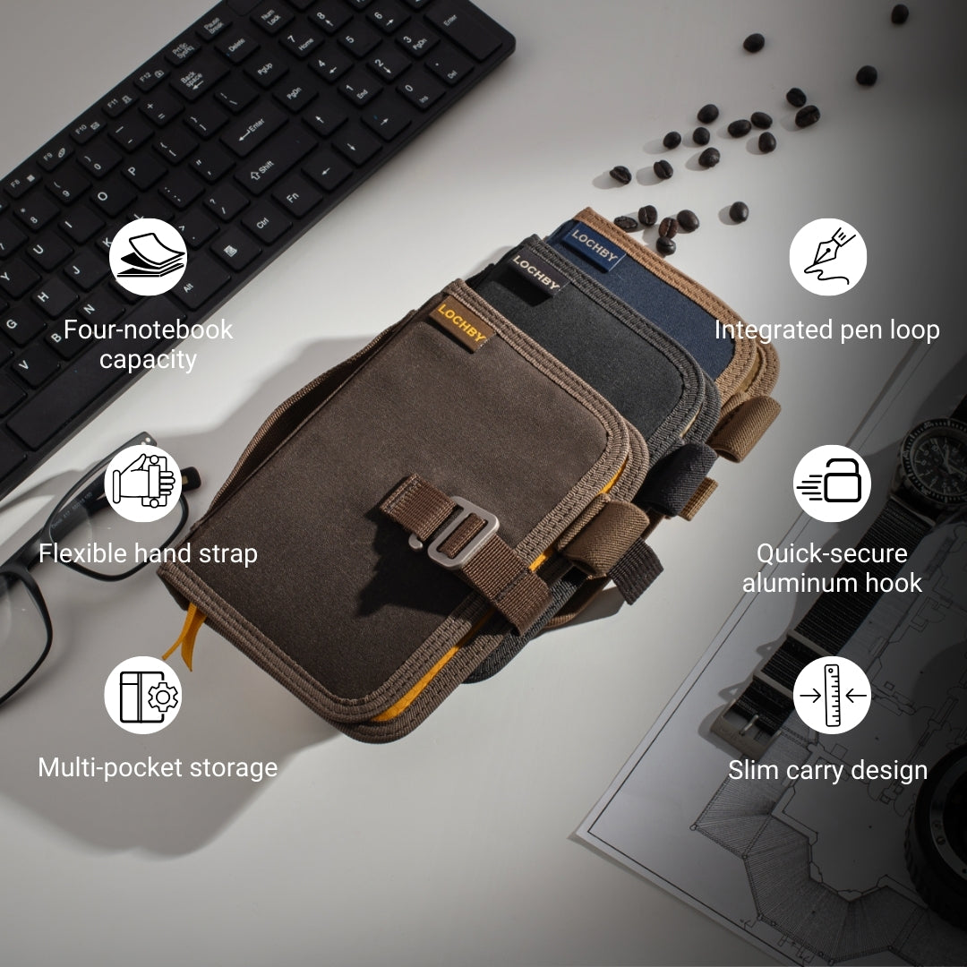 LOCHBY Mini Field Journal: Pocket-Sized Versatility