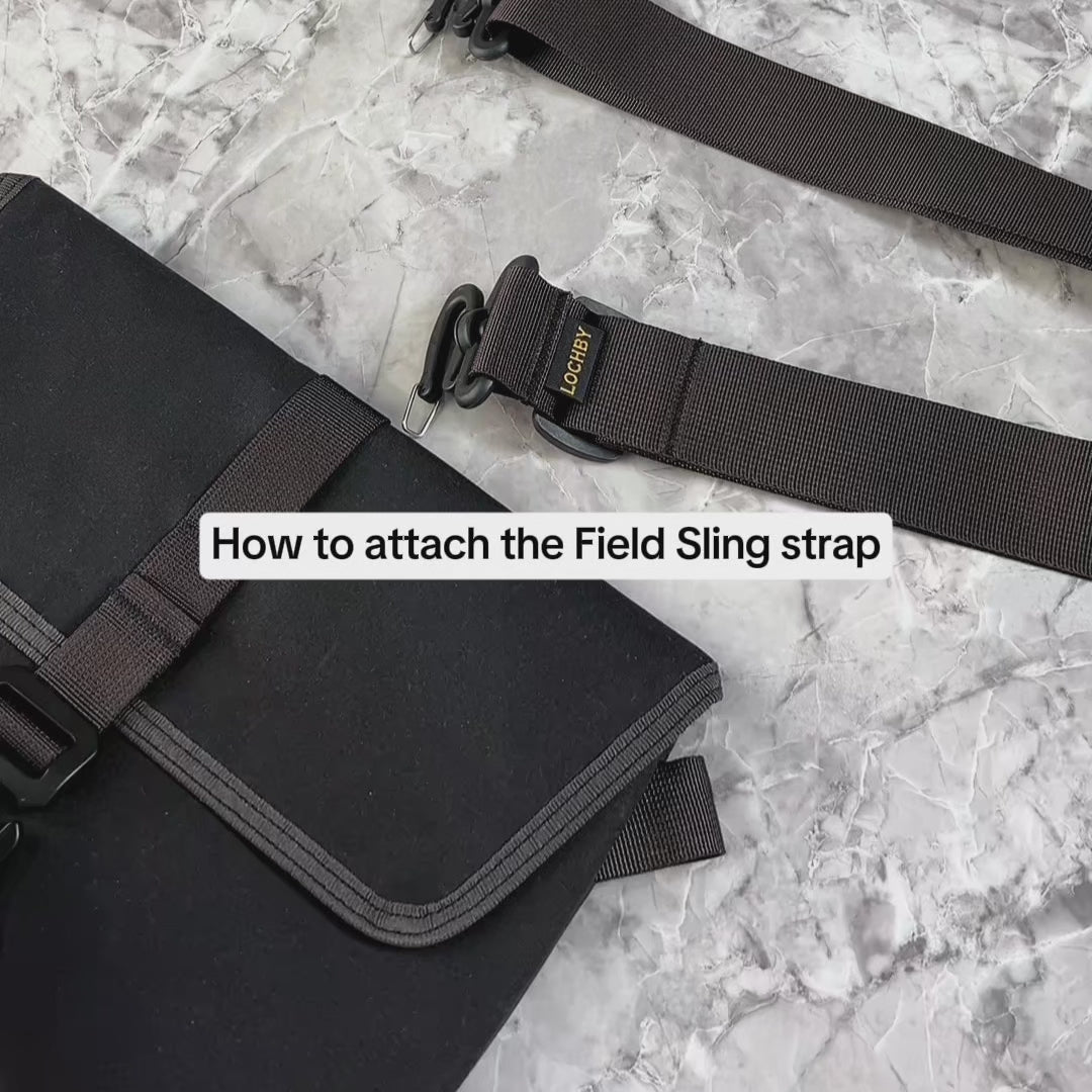 Load video: How to attach the Field Sling strap