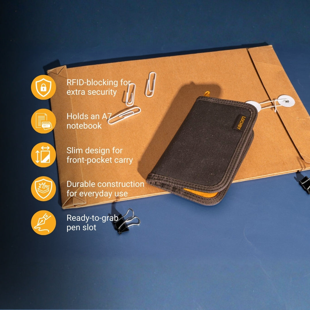 LOCHBY Sidekick V2 Notebook Wallet